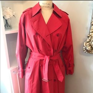 Burberry trench coat vintage